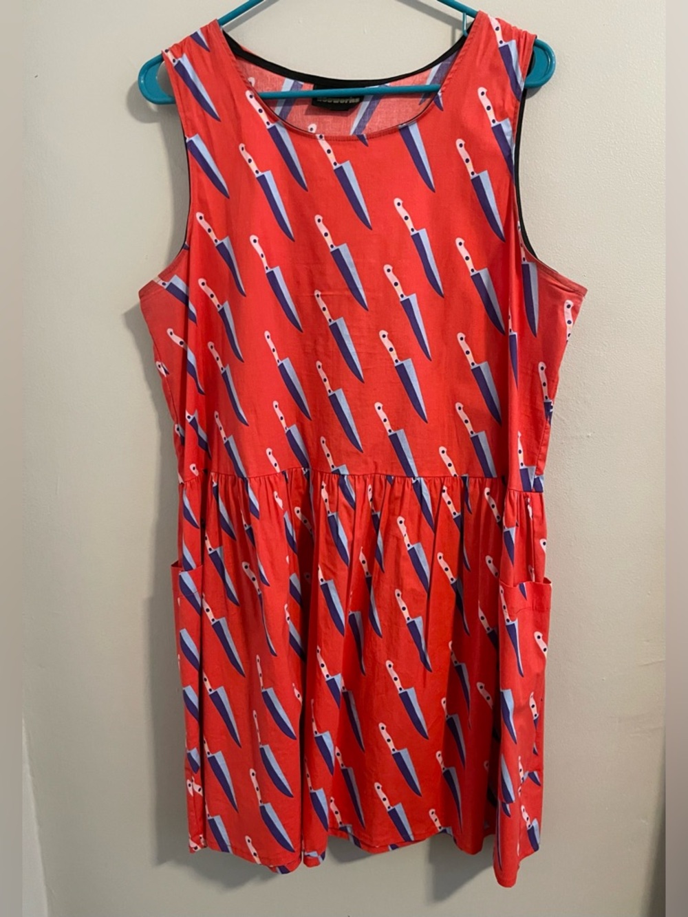 HTF Nooworks Knives Big Pocket Dress XXL